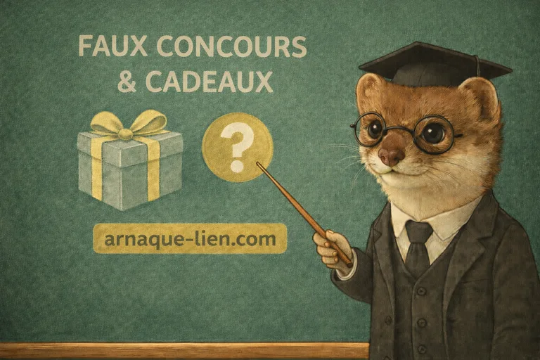 Arnaque au faux concours