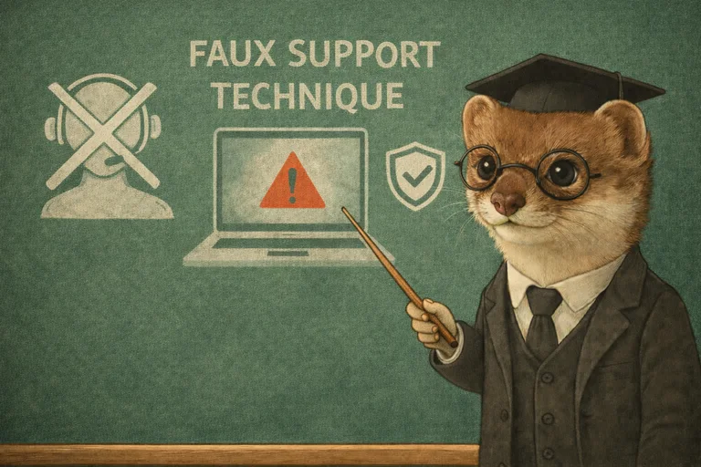 Arnaque au faux support technique