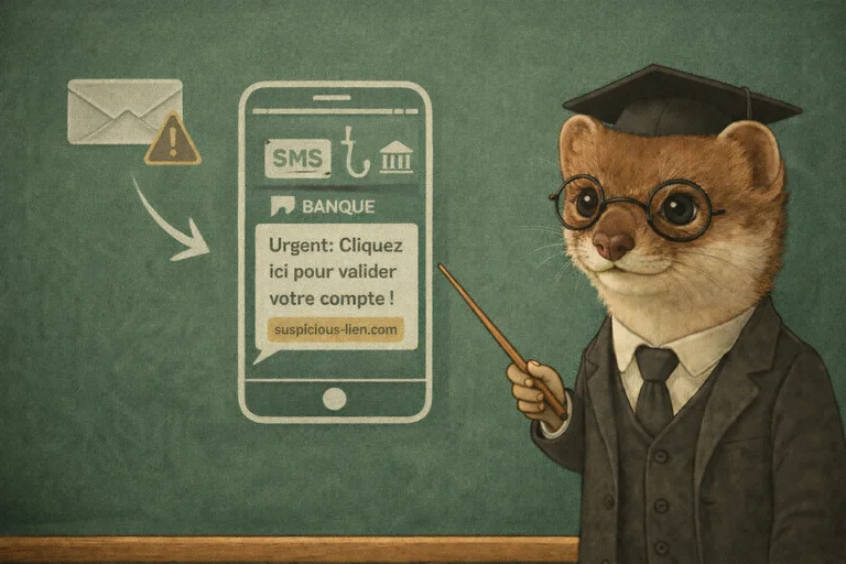 Arnaque au smishing